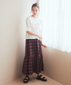 earth music&ecology クリンクルスカート