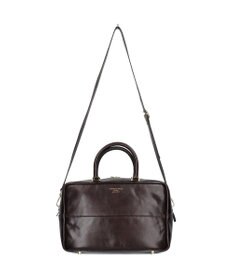 INTER-CHAUSSURES 【CHRISTIAN VILLA】ボックスシルエットレザーハンドバッグ