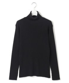 J.PRESS YORK STREET 【WOMEN】ANTI PILLING WOOL リブタートルニット