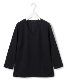 ICB 【洗える】スーペリアジャージー Vネックプルオーバー