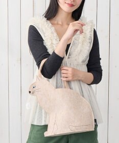 ROOTOTE 3621【ネコトート】EU.デリ.オスワリネコ-B