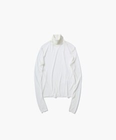 ATON TENCEL SILK CIRCULER RIB | タートルネックセーター