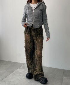 WEGO カーブヘムダブルZIPパーカー