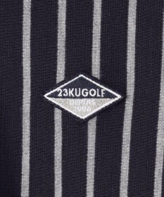 23区GOLF 【MEN】ストライプ 長袖シャツ