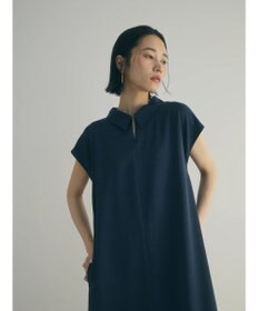 Green Parks armonia.襟付きフレアワンピース