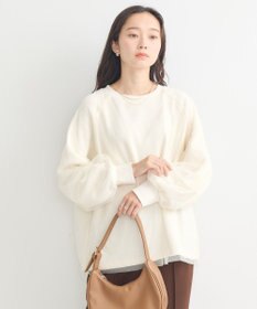 earth music&ecology シアーレイヤードプルオーバー