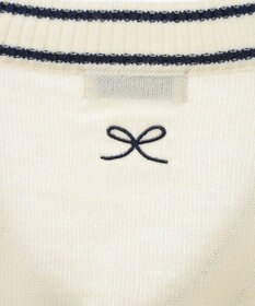 earth music&ecology キャットロゴショートニットプルオーバー