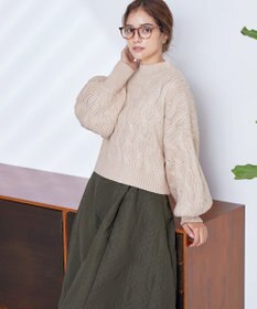 Tiaclasse ミモレ丈中綿スカート