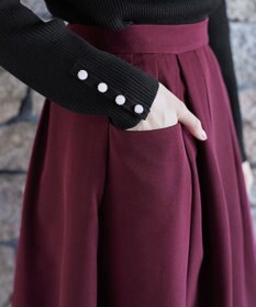 Tiaclasse ポケットフレアスカート