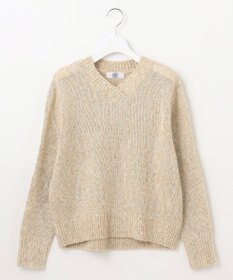 J.PRESS LADIES 【洗える】WARMY LUREX Vネック ニット