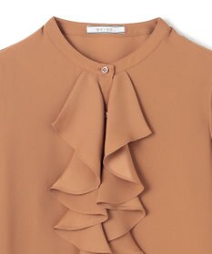 BEIGE， 【WEB限定】MAKALU / フリルブラウス