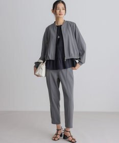 組曲 【WEB限定】ジョーゼットジャージーテーパード パンツ