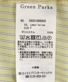 Green Parks シャーリングドロスト５分袖シャツ