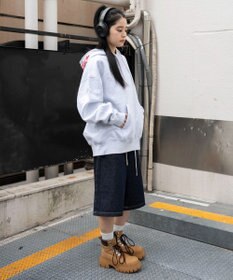 WEGO 【ユニセックス着用ITEM】別注BENDAVISグラフィックプルパーカー