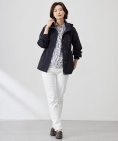 J.PRESS LADIES S 【撥水・洗える】Artirosa テントライン ショート丈 コート