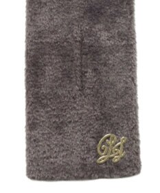 MOONBAT PAUL & JOE ACCESSOIRES フェイクファーブローチマフラー