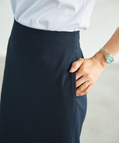 #Newans 【セレモニーにも】〈亀恭子さんコラボ〉美シルエットロングタイトスカート