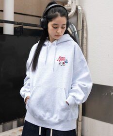 WEGO 【ユニセックス着用ITEM】別注BENDAVISグラフィックプルパーカー