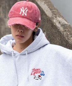 WEGO 【ユニセックス着用ITEM】別注BENDAVISグラフィックプルパーカー