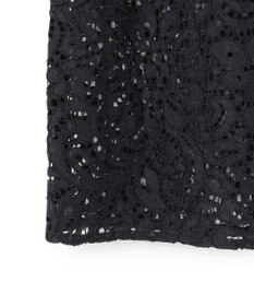 ICB L 【洗える】 ナイロンコードレース ブラウス