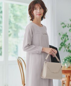 Tiaclasse 【安田美沙子さん着用・4way /2TYPEハンドル】パールチェーン付きハーフフォーマルミニバッグ