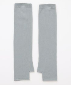 23区 L 【エステータ】エアリースパンウール アームウォーマーデザイン ハイネックニット