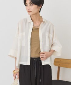 AMERICAN HOLIC 【先行予約】【WEB限定】Wポケットシアー半袖シャツ
