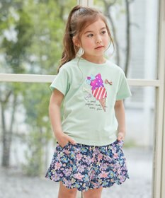 ANY KIDS 水陸両用 総柄 ショートパンツ