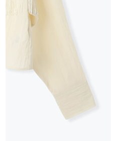 Te chichi フリンジショートシャツ《2025Autumn catalog vol.2 item》