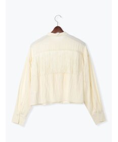 Te chichi フリンジショートシャツ《2025Autumn catalog vol.2 item》