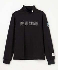 PW CIRCULUS 【吸水速乾 / UV遮蔽率99.9% UVカット / ストレッチ】【WOMEN】アニマルグラフィックロングスリーブモックT ゴルフウェア レディース