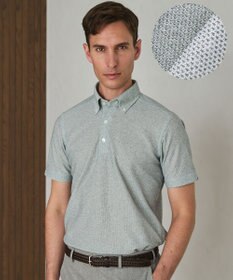 GOTAIRIKU 麻混・襟しっかり【洗える/通気性】ノルマンディーリネン ボタンダウンポロシャツ(25/26年モデル)