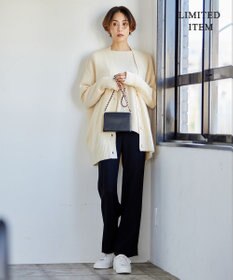 ICB L 【WEB限定】ファインメリノバルキー プルオーバー