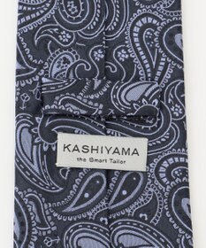 KASHIYAMA KASHIYAMAオリジナル【JAPAN MADE】ペイズリーネクタイ