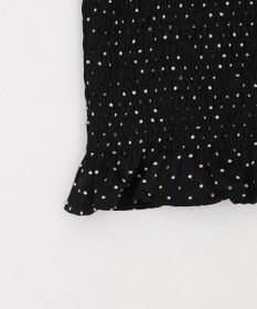 WEGO レースアップシャーリングブラウス