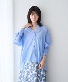 YECCA VECCA バック釦シアーシャツ