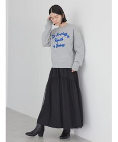 AMERICAN HOLIC サガラ刺繍ミラノリブニットプルオーバー