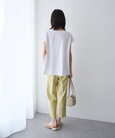 YECCA VECCA ピン付きドレープカットソー