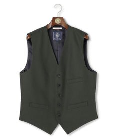 J.PRESS MEN 【J.PRESS ORIGINALS】Cotton Polyester Drill Over Odd Vest / Japan Made