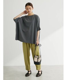 Green Parks ドルマンカット５分袖プルオーバー