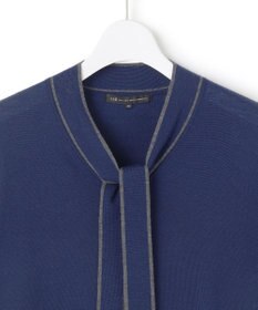 23区 S 【洗える】ウーステッドウール ボウタイ ニット