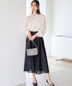 ANY SIS 【洗える】4WAYボウタイ ブラウス