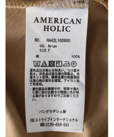 AMERICAN HOLIC ドルマンカットチュニック