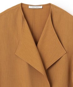 BEIGE， ZINNIA / ノーカラーブルゾン