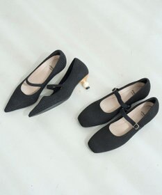 steppi 【洗える/撥水】パールヒール パンプス