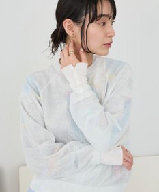 CRAFT STANDARD BOUTIQUE ジョーゼットシアーニットプルオーバー