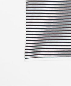 WEGO 【ユニセックス着用ITEM】ボーダーヘンリーネックT（SS）