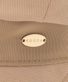 TOCCA 【百田夏菜子さん着用】【サイズ調整可】BELTED GROSGRAIN キャスケット 帽子