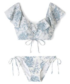 San-ai Resort（三愛水着楽園） 【SALE】軽い着け心地でしっかり盛れる【楽盛り水着】　ワイヤービキニ