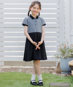 組曲 KIDS  【110-140㎝】 COOLMAXカノコワンピース